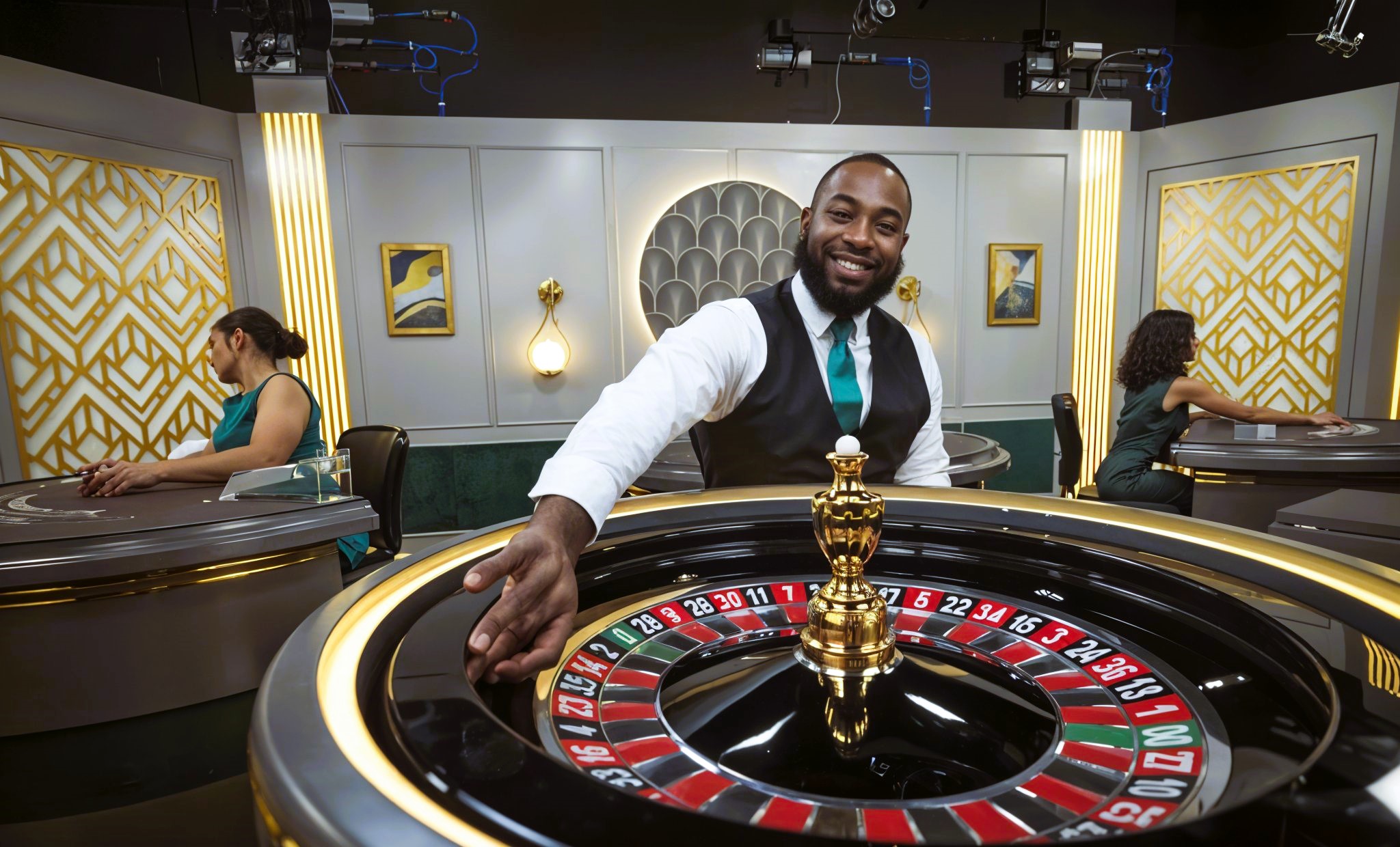 How are live dealer games streamed?